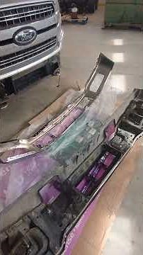18 Ford F150 Front bumper Replacement=Expensive!!!!! #ford #automobile #carpart #f150 #truck