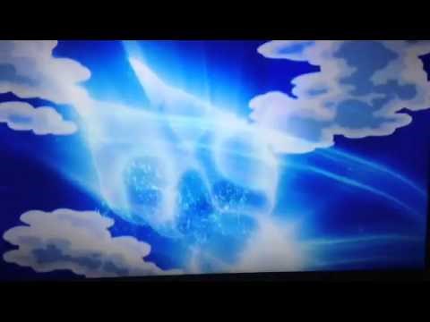 Pokemon Black and White Ash's Swadloon evolves into Leavanny