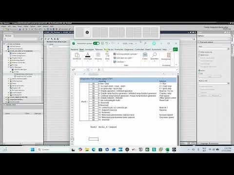 SINAMICS G120C Configuration TIA Portal