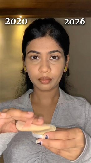 Setting powder application 2020 vs 2026 #beautytiips #beauty #beautyhacks #settingpowder #fyp