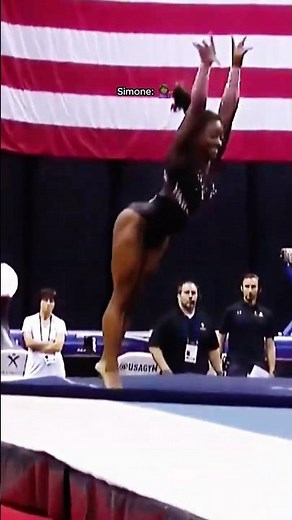 She flipped 12ft from the ground?😳