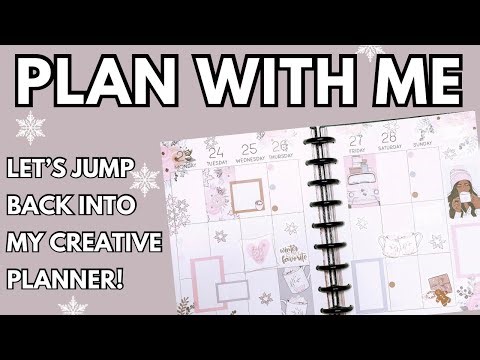PLAN WITH ME | CREATIVE PLANNER | VERTICAL LAYOUT