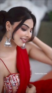 26K views · 332 reactions | Charming Diva flaunts her beauty in super hot red saree Bong Crush #fashion #sleeveless #ootd #reel #beauty | Bong Crush | Facebook