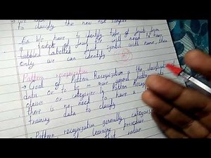 Difference between pattern recognition and pattern classification