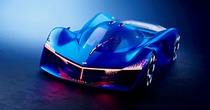 alpine's alpenglow hypercar to run on hydrogen in endurance track race for the first time