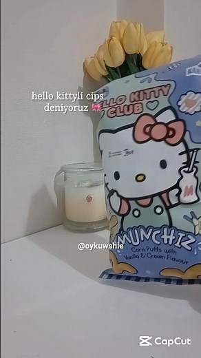 hello kittyli cips deniyoruz 😋#keşfet #keşfetteyiz #reklam #youtube