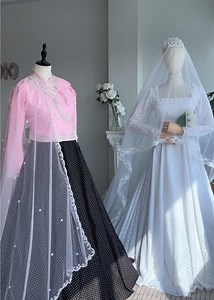 We are always thankful to all of our clients for all the trust and faith you’ve kept towards us ☺️ #christianweddingdressnepal #bridalgownstudio #fashiondesignernepal #whiteweddingdress #culturalraidress