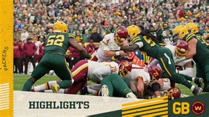 Packers win sixth straight, 24-10 over Washington