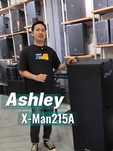 Ashley X-Man 215A - Loudspeaker Active Double 15