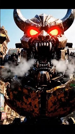 Devil Transformer Bus in India 😈 | Cinematic Transformation | AI VFX Short | 4K UHD