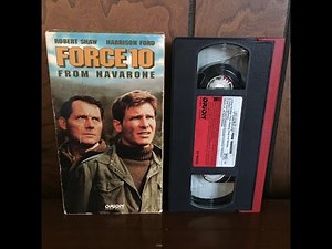 Opening To Force 10 From Navarone 1994 EP VHS
