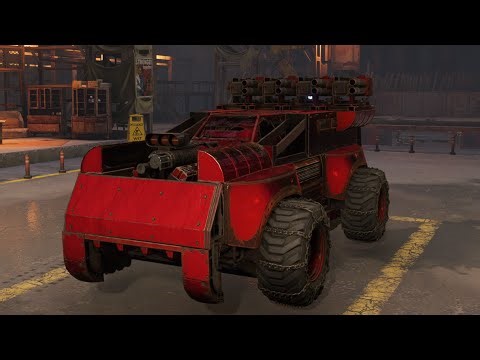 Crossout Ps5: Quad Rocket Launcher Build