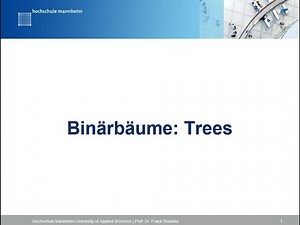 Datenstrukturen und Collections: Binärbaum, Tree, Trie