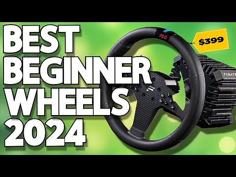 BEST Beginner Sim Racing Wheel & Pedals for 2024!