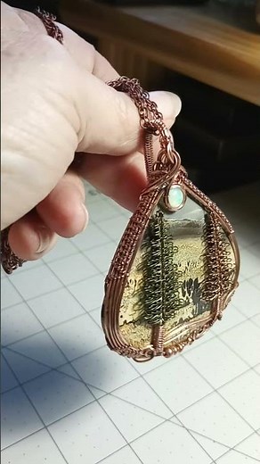 Scenic Dendritic Jasper. The Original Pine Tree Artist Wild Raven Designs