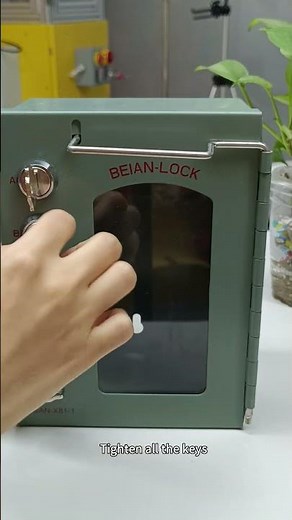 Group Management Control Lock Box#lockouttagout#lockout#tagout#hse#loto#Chemical Plant#industrial