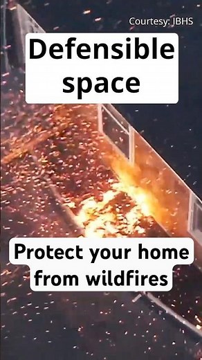 An effective strategy to protect your home from wildfires. w/ ‪@IBHS_org‬