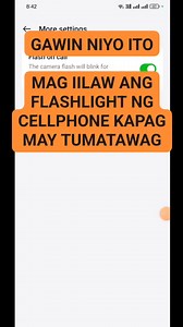 78K views · 599 reactions | Kung may tumatawag magpa flash ang inyong Cellphone #flashoncall #cellphonetutorial #callsettings | JOVTV Official | Facebook
