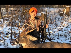 Big Michigan Buck with a .350 Legend