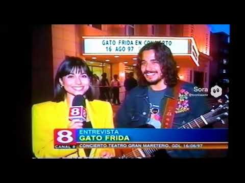 Gato Frida llega al Teatro Gran Mateio en Guadalajara,México (16/08/1997)