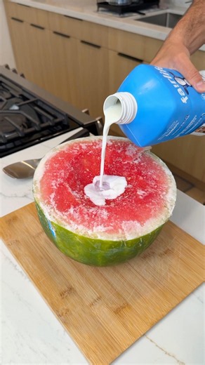 How to make WATERMELON ICE CREAM