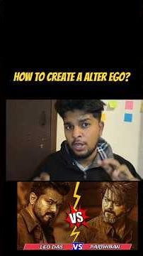 How to Create an Alter Ego | 5 Steps#youtube #motivation #subscribe #shorts #psychology #alterego#1m
