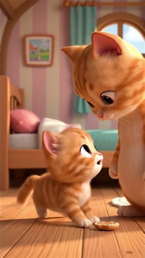 Emotional Baby Cat Crying Until Mother Cat Comes Back 😢🐱 | Heart Touching Cat Story