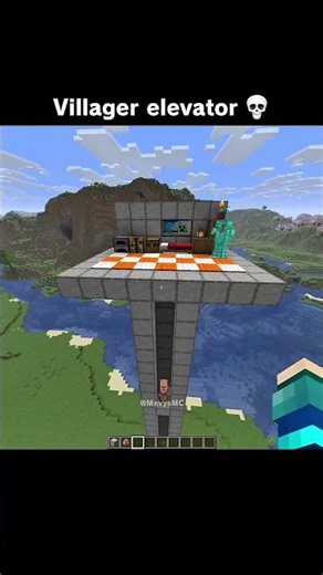 Minecraft Villager Elevator