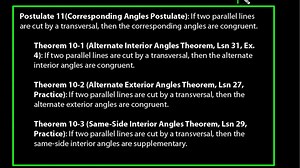 Lesson 12 Lecture DIVE Geometry