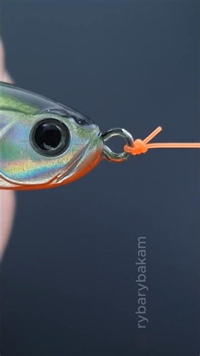 EASY & STRONG LOOP KNOT FOR LURES! 🎣🔥 (MUST KNOW) #fishing #shorts