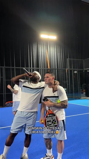 Gymskin Spotted at Creator Padel Event
