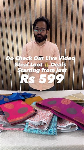 2.5K views · 29 reactions |  India’s BIGGEST Saree Sale is LIVE –...