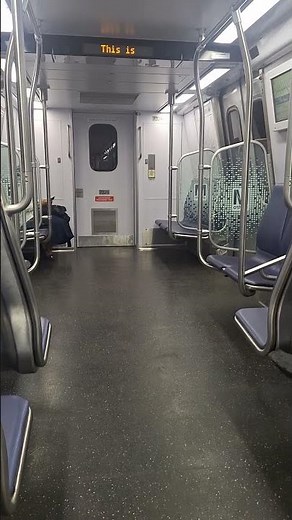 WMATA Metrorail Kawasaki 7000 Series On The Silver Line Transfer Announcement *L'Enfant Plaza*