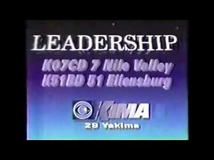 KIMA (CBS) Station ID 1997 "Leadership"