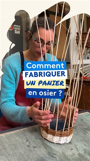 Tuto : comment fabriquer un panier en osier 🧺🌱💧 Les Paniers de Cha | France 3 Franche-Comté