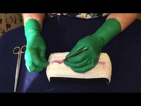 Suturing: Using the KS Needle: Straight Needle? No Problem!