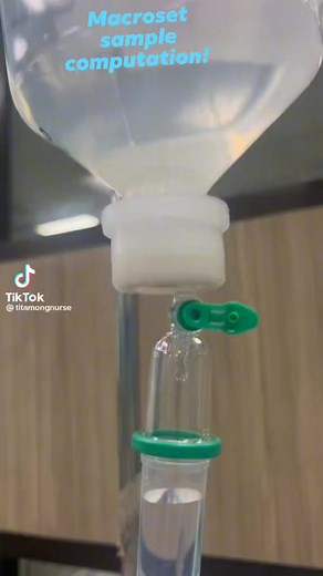 151K views · 2.9K reactions | Drop factor depends on the manufacturer of the macroset. Ccto. | Nars Sharke | Facebook