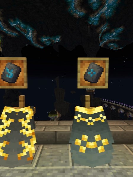 Stunning Inferno Wing Design for Elytra in Minecraft