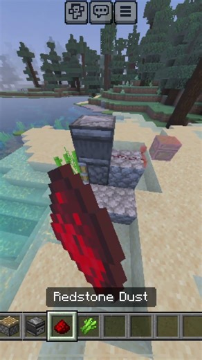 jak postavit lehkou farmu na cukrovou třtinu #minecraft #gaming #help #redstonetutorial