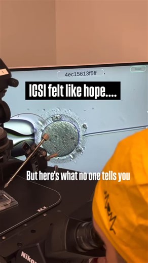 Cheryl O'Reilly Fertility & Miscarriage Acupuncturist | ICSI felt like hope.... It gave us embryos when we were desperate for answers .....because of my husband's sperm quality natural... | Instagram