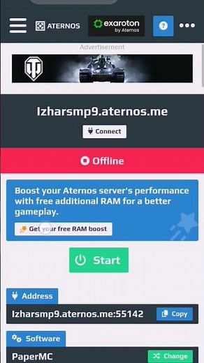 how to add 24/7 bot your online Aternos server link 500 likes #virtualserver #raidserver