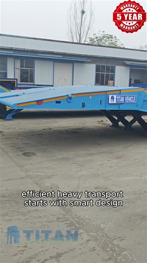 Foldable Gooseneck Trailers for Heavy Transport