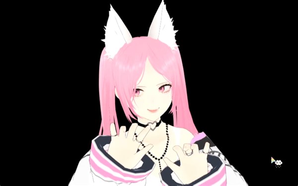 ［vroid］耗时一晚 捏模+自学unity完美同步的模型 面捕效果如何？