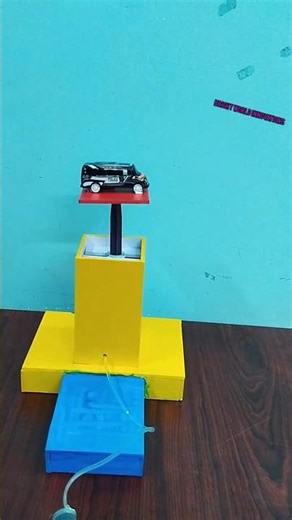 HYDRAULIC LIFT WORKING MODEL|SCIENCE EXHIBITION PROJECT