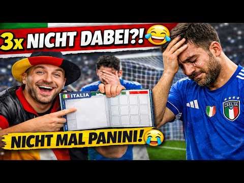 3x nicht zur WM 😂 | Italien Satire Song (nicht mal im Panini-Heft)
