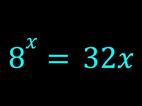 Let's Solve A Non-Standard Equation