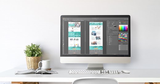 「リンクを配置」で修正に強いWebデザインカンプを作る！〜Photoshopでの共通パーツの扱い方〜 | D-FOUNT -大阪・京都のグラフィックデザイン／Webデザイン-