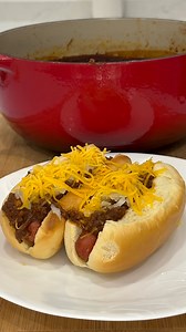 It’s the Bears vs the Bengals on Sunday, so I made a Cincinnati style chili. I skipped putting it on spaghetti however, and made chili dogs instead. Go Bears! #chili #chilidog #BearDown 🌭🐻⬇️🏈 | Mike Janssen