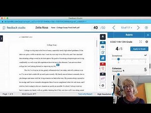 How to use Feedback studio in turnitin/Canvas