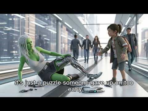 My Dad Can Fix That,” the Human Girl Said — And the Alien Warrior’s Broken Leg Changed the Galaxy